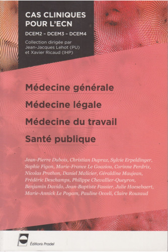 Médecine générale Médecine légale Médecine du travail Santé publique Médecine générale Médecine légale Médecine du travail Santé publique