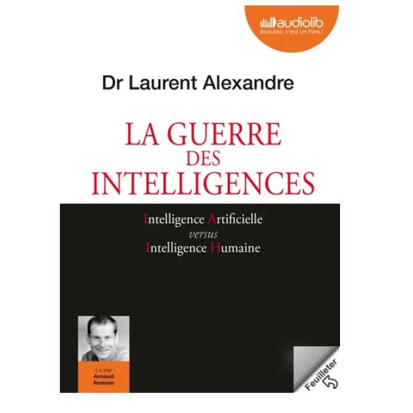 La guerre des intelligences - avec 1 CD audio MP3