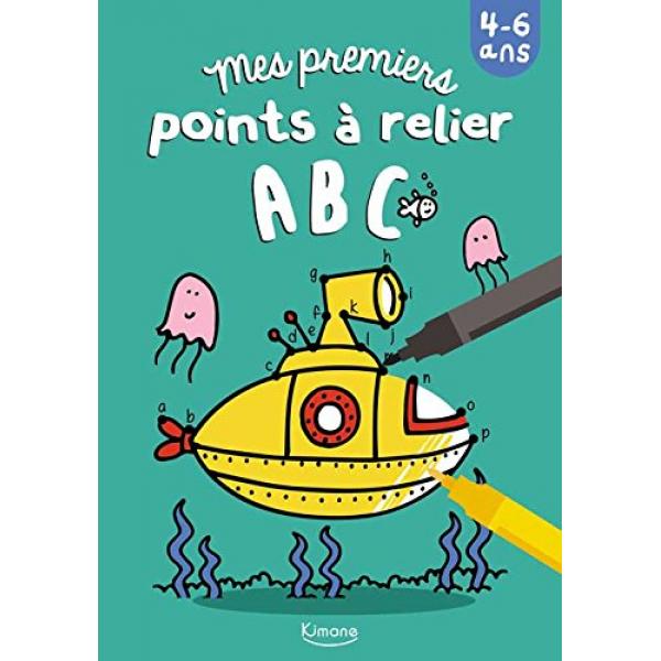 Mes premiers points à relier A B C 4-6ans 