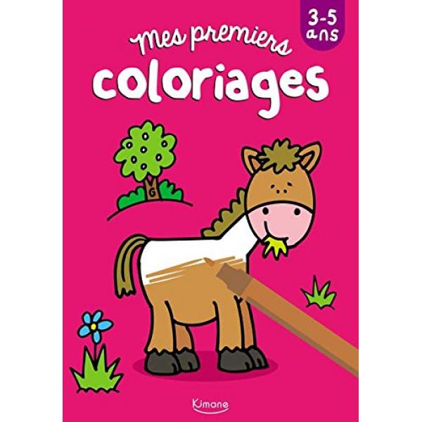 Mes premiers coloriages 3-5ans -Cheval