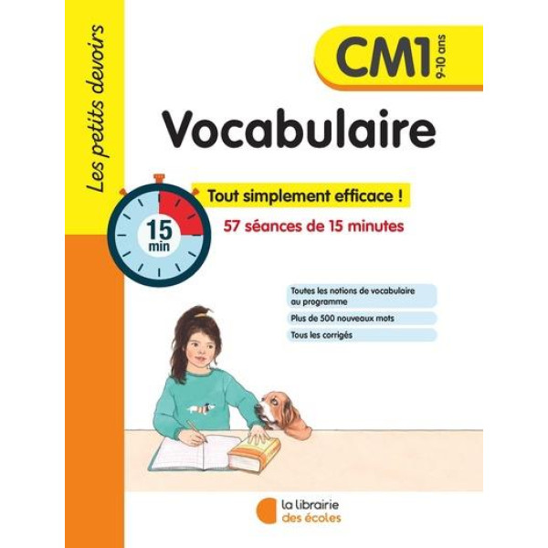 Les petits devoirs Vocabulaire CM1