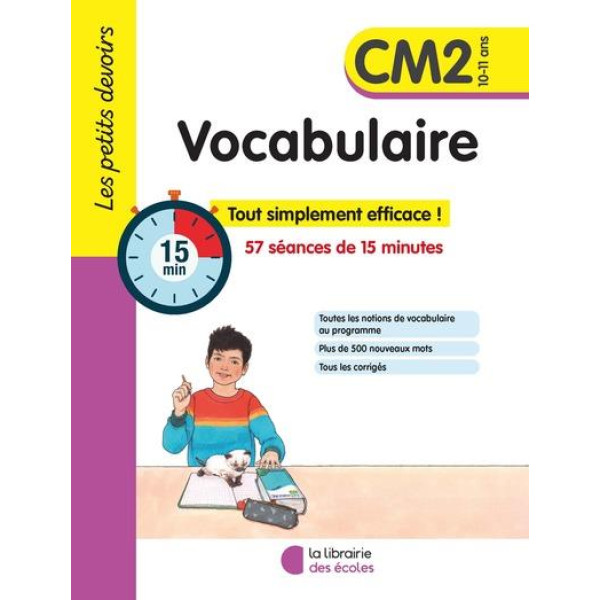 Les petits devoirs Vocabulaire CM2
