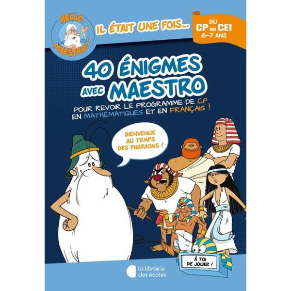 40 énigmes avec Maestro du CP au CE1