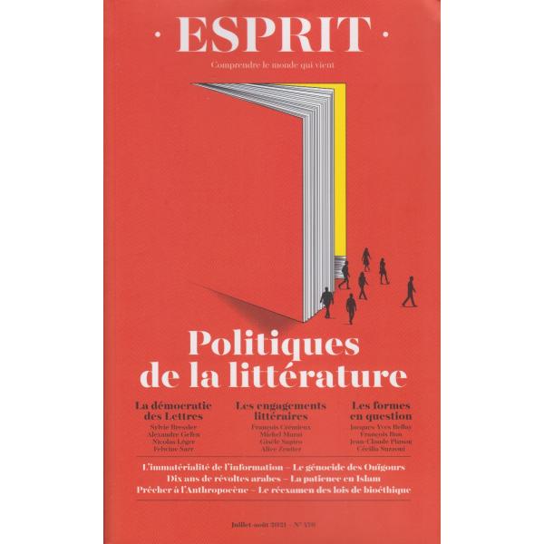 Esprit N°476 -2021 Politiques de la littérature