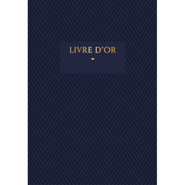 Livre d'or bleu