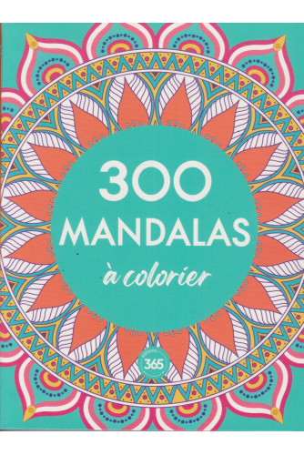 300 mandalas à colorier+crayon 300 mandalas à colorier+crayon