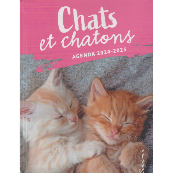 Agenda Chats et chatons 2024-2025