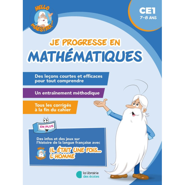 Hello Maestro - Je progresse en Mathématiques CE1/2024	