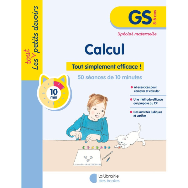 Les petits devoirs -Calcul GS 5-6ans