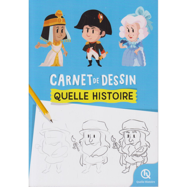 Carnet de dessin -Quelle histoire