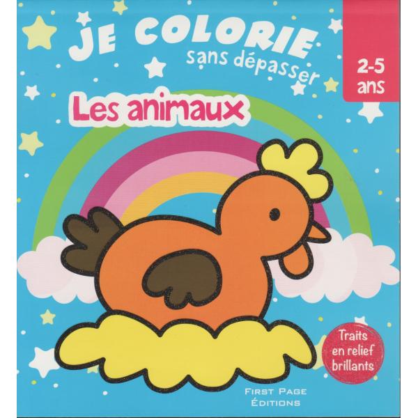 Je Colorie Sans Dépasser 2-5ans -Les animaux