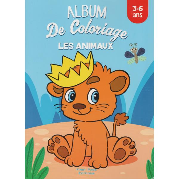 Album de coloriage 3-6ans -Les animaux