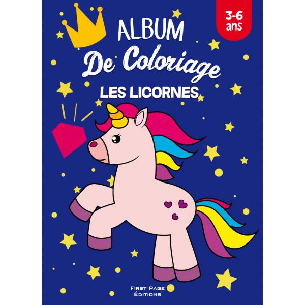 Album de coloriage 3-6ans -Les Licornes