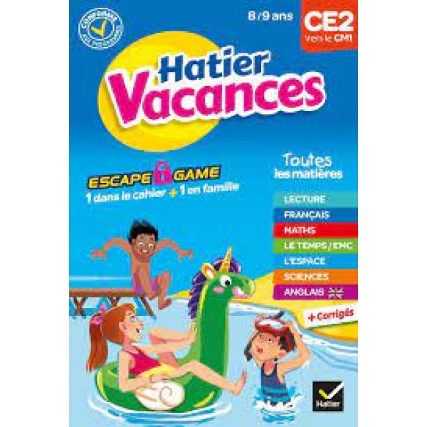 Hatier vacances CE2 vers le CM1 