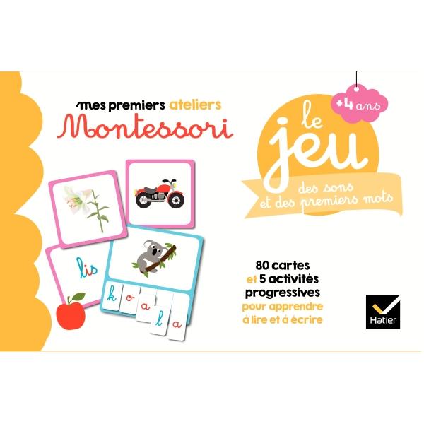 Mes premiers ateliers Montessori Le jeu des sons et des premiers mots