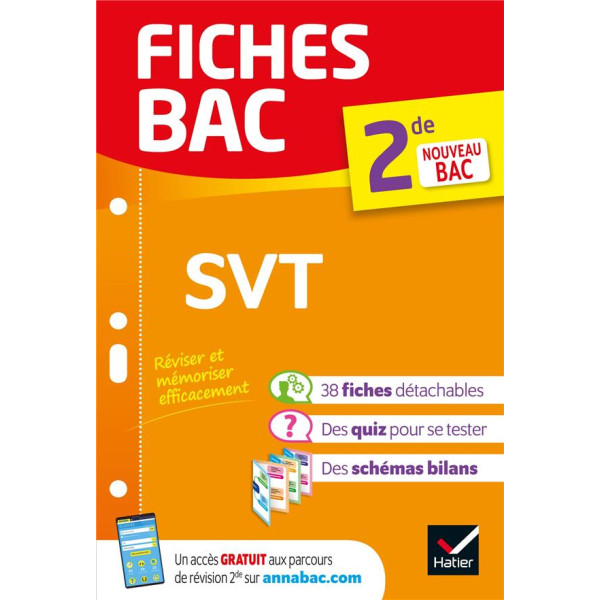 Fiches Bac SVT 2de