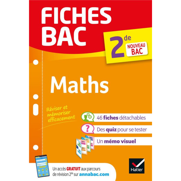 Fiches bac Maths 2de 2022