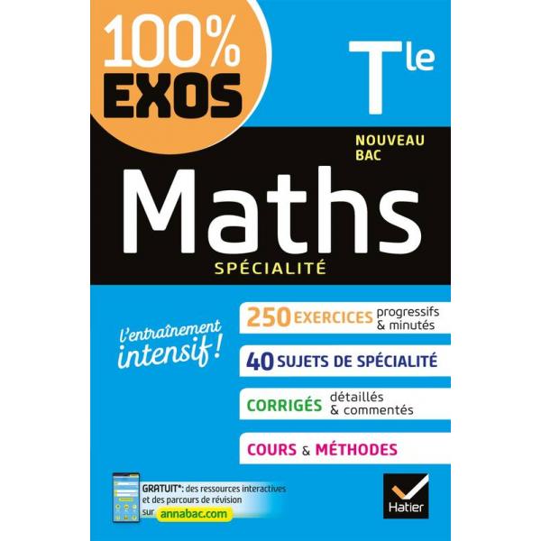 100% exos Maths Tle 2020