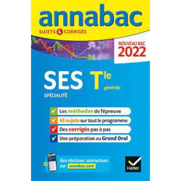 Annabac SES spé Term générale s+c 2022