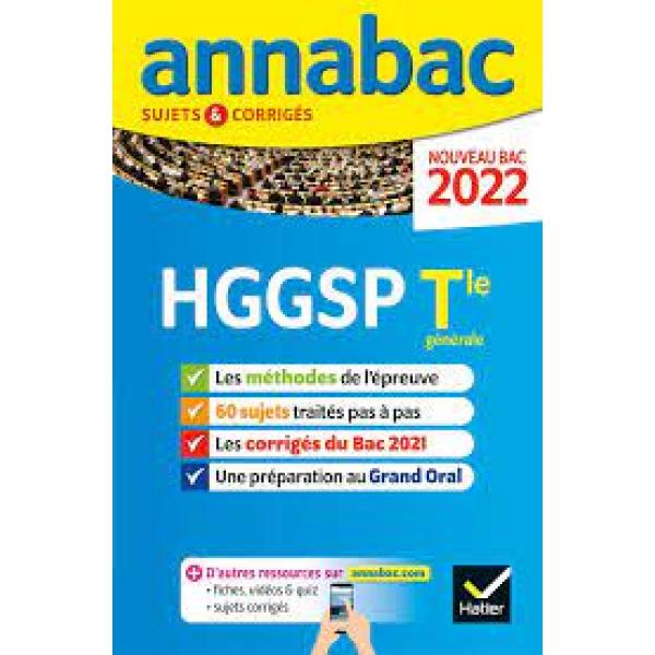 Annabac HGGSP spé Term generale s+c 2022