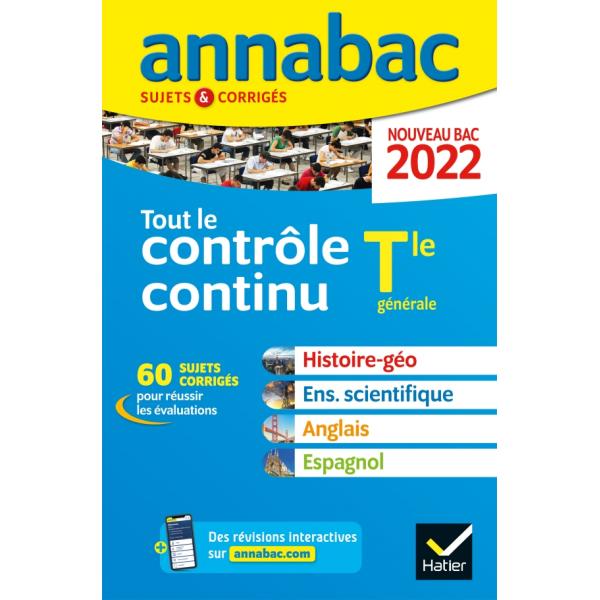 Annabac 2022 Tout le contrôle continu Term générale