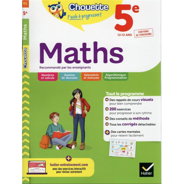 Chouette maths 5e 2022