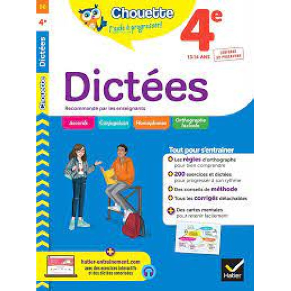 Chouette dictées 4e 2022