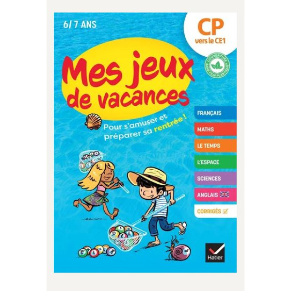 Mes jeux de vacances du CP vers le CE1