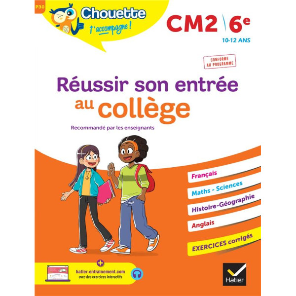 Réussir son entrée au collège CM2/6e 2023