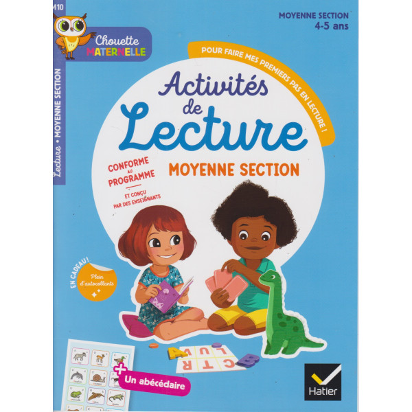 Chouette maternelle activités de lecture MS 2024