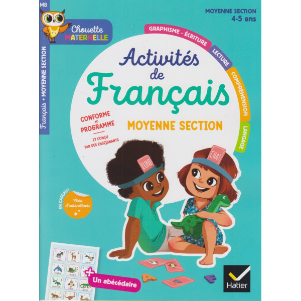 Chouette maternelle activités de français MS 2024