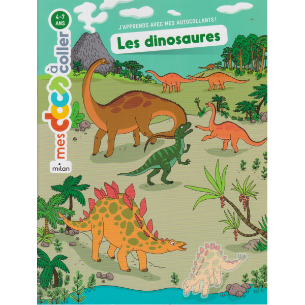 Les dinosaures -Mes docs à coller 4-7 ans