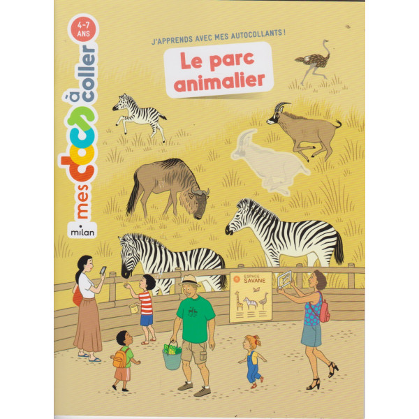 Le parc animalier -Mes docs à coller 4-7ans