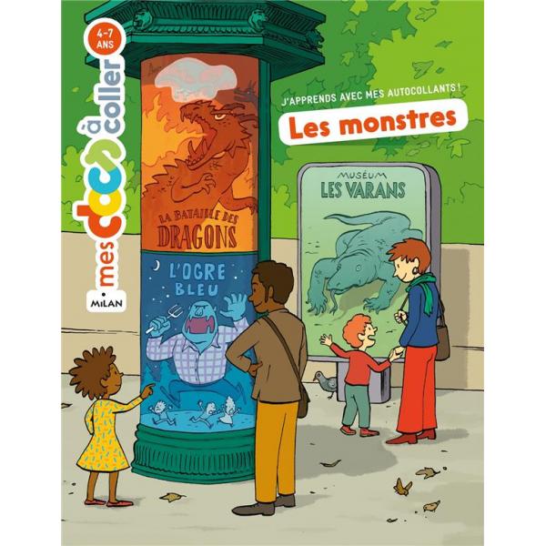 Mes docs à coller 4-7 ans -Les monstres