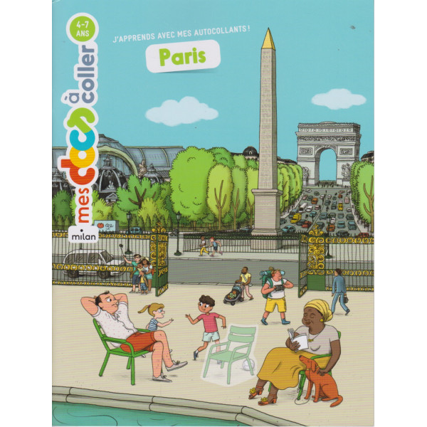 Paris -Mes docs à coller 4-7ans