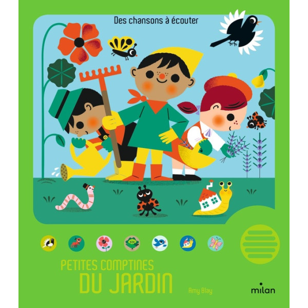 Des chansons à écouter -Petites comptines du jardin