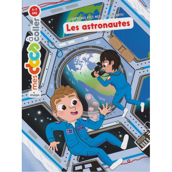 Les astronautes - Mes docs à coller