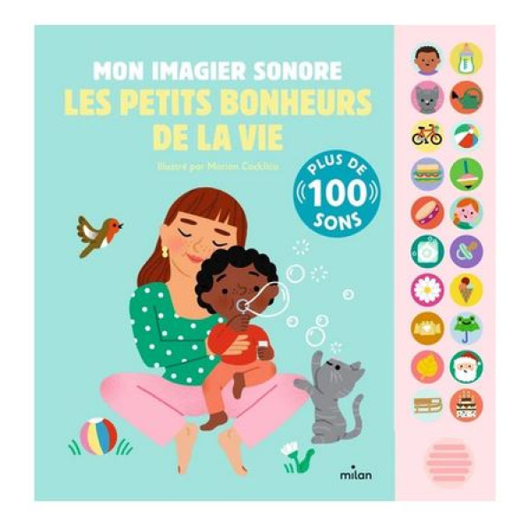 Mon imagier sonore les petits bonheurs de la vie