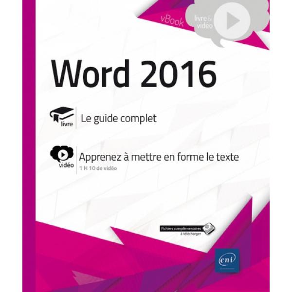 Word 2016 -vBook 