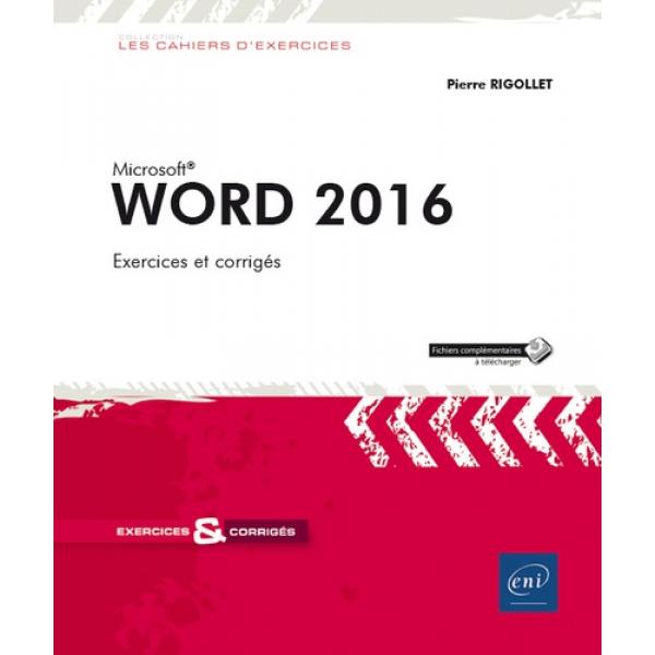 Word 2016 -76 Exercices et corrigés