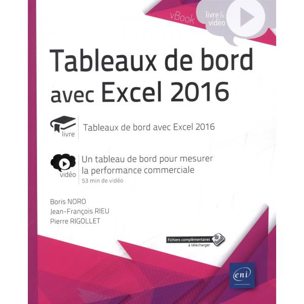 Tableaux de bord avec Excel 2016