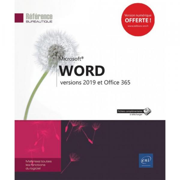 Word versions 2019 et Office 365