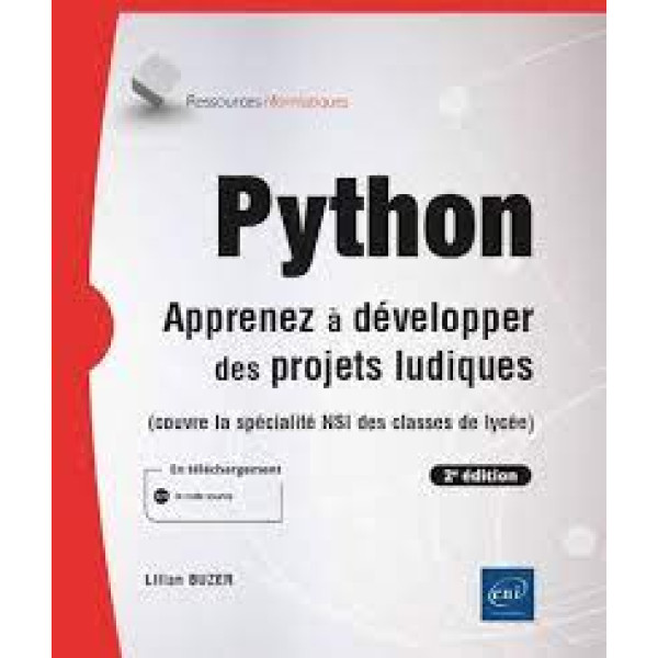 Python - Apprenez à développer des projets ludiques 2ED