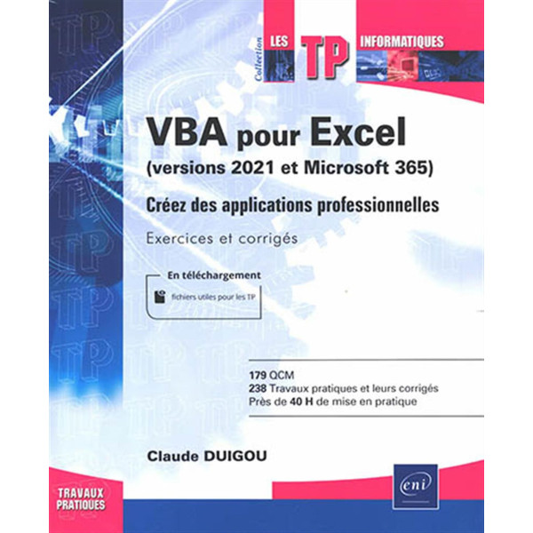 VBA pour Excel (version 2021 et Microsoft 365)