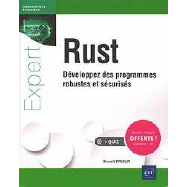 Rust - Développez des programmes robustes et sécurisés