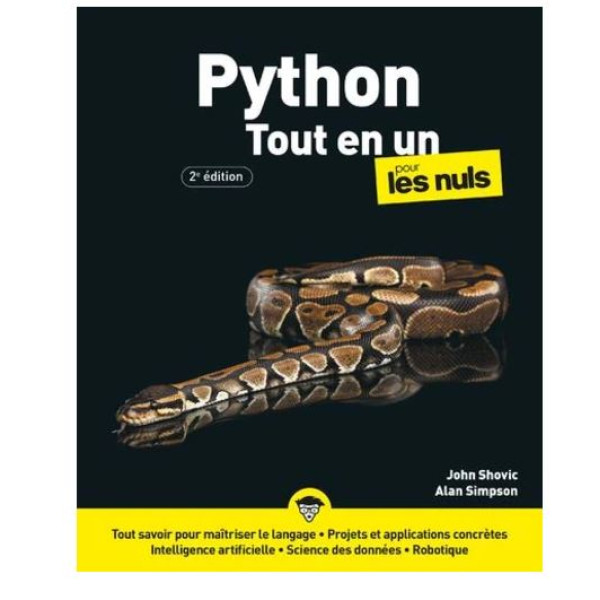 Python Tout en un pour les Nuls 2ed