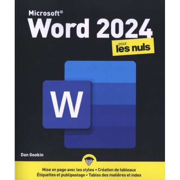 Word pour les Nuls Edition 2024
