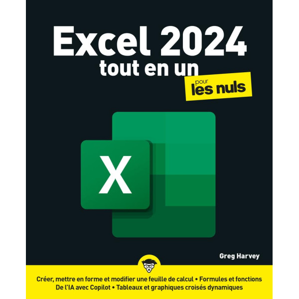 Excel 2024 Tout en 1 pour les Nuls