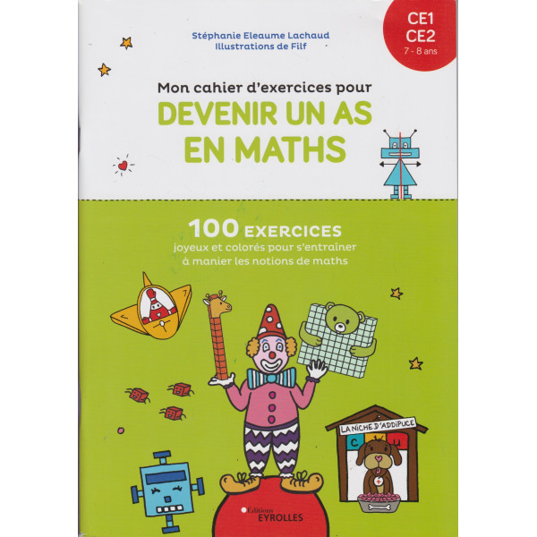 Mon cahier d'exercices 7-8 devenir un as en math