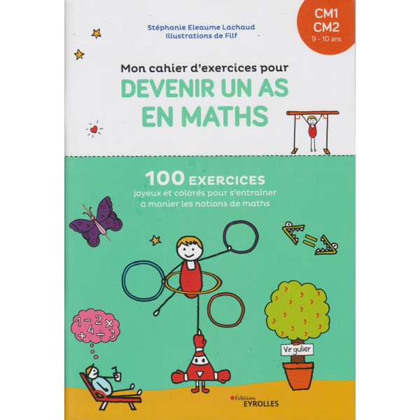 Mon cahier d'exercices 9-10 devenir un as en maths